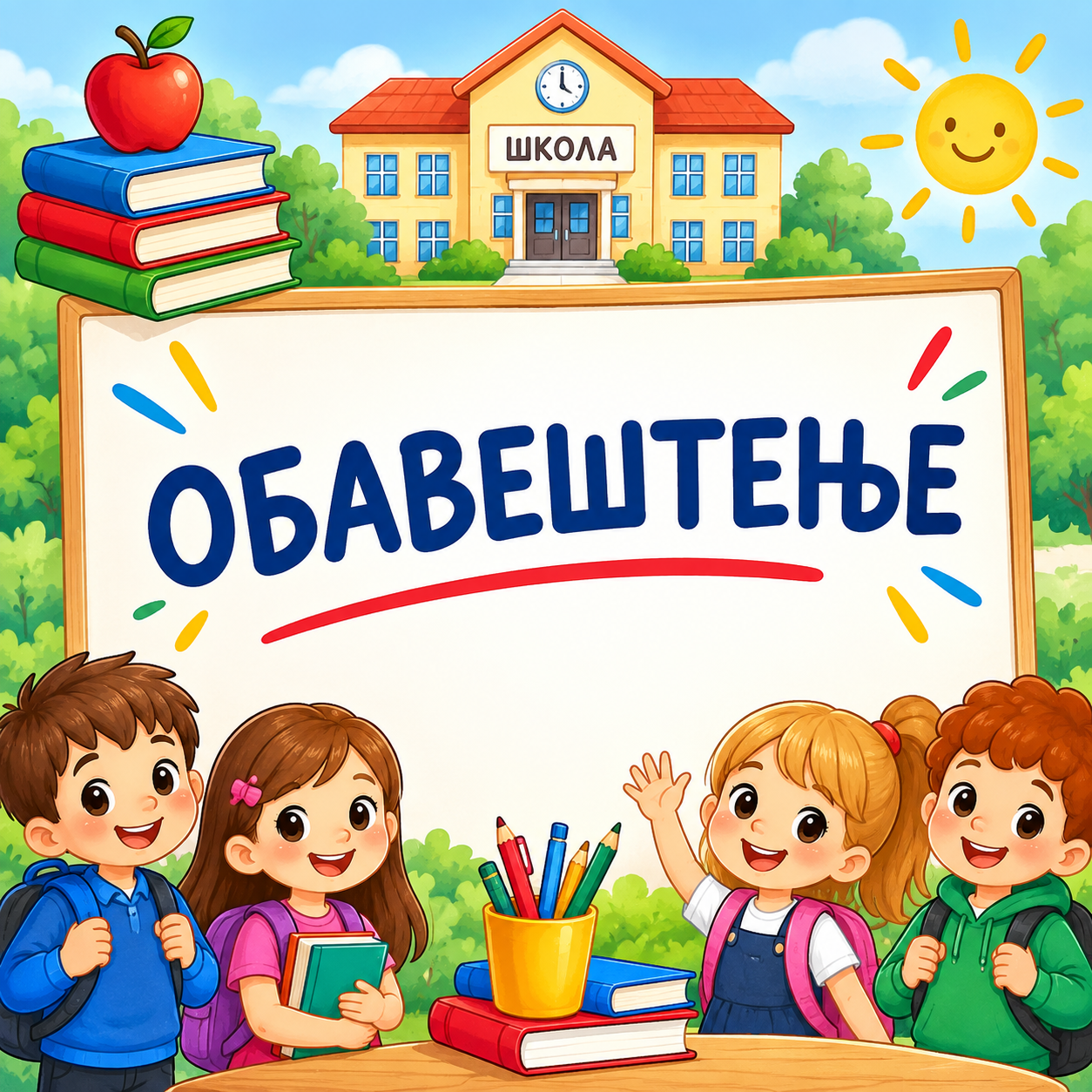 Обавештење - КОНКУРС